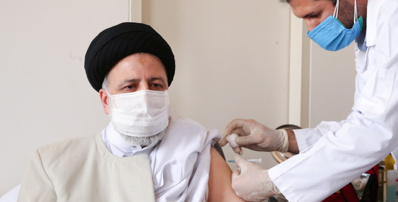 Presiden Baru Iran Disuntik Vaksin Covid-19 Buatan Dalam Negeri