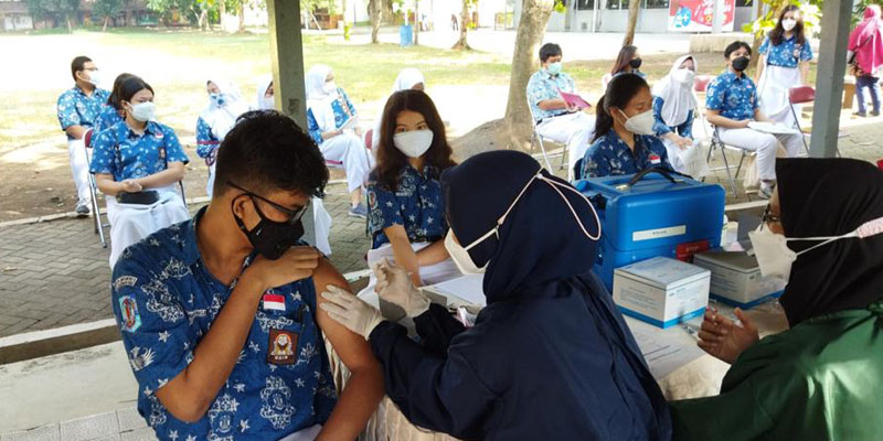 Vaksinasi BIN di Sulsel yang Sasar Pelajar Digelar Sampai Desember