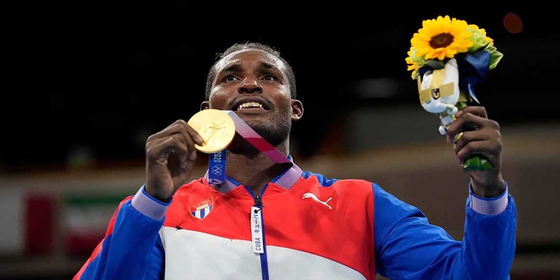 Kalahkan Rusia, Petinju Kuba Julio La Cruz Amankan Emas di Olimpiade Tokyo 2020