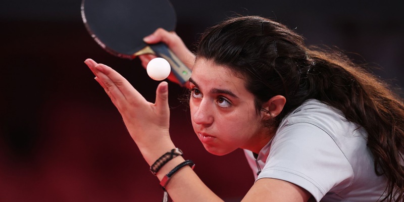 Gagal di Olimpiade Tokyo, Atlet Tenis Meja Termuda asal Suriah Hend Zaza Diundang ke China untuk Dilatih Secara Profesional