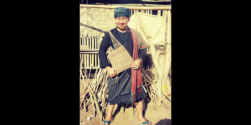 Fadli Zon mengenakan pakaian adat suku Baduy/Net