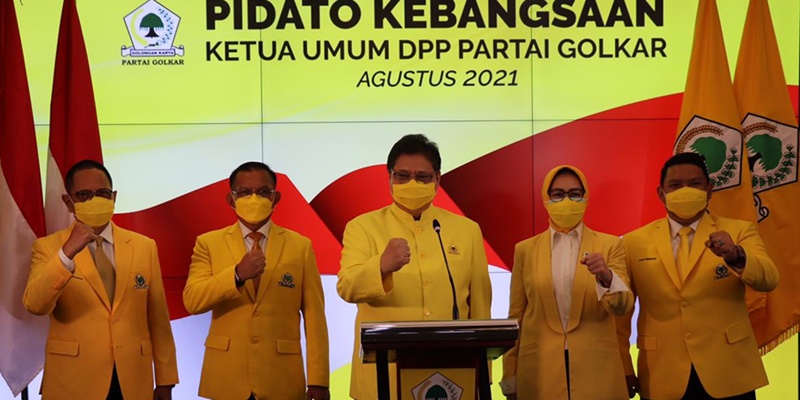 Optimis Bisa Sejajar dengan Negara Maju di 2045, Menko Airlangga Paparkan Tiga Pilar Menuju Indonesia Maju