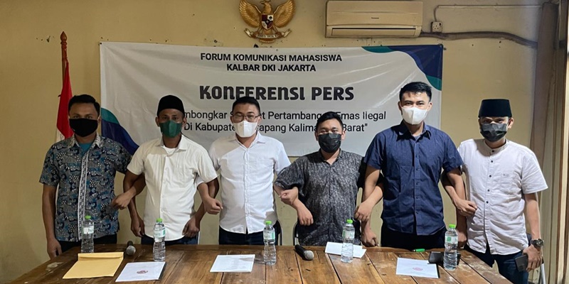 FKM Kalbar DKI Desak Pertambangan Emas Ilegal di Kalbar Ditindak Tegas