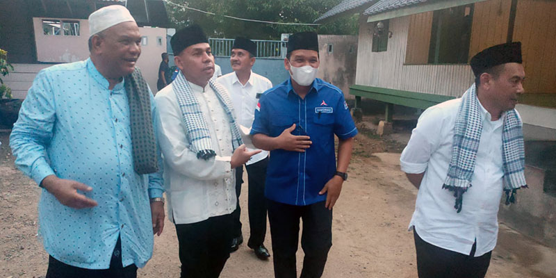 Ikuti Jejak SBY, Calon Ketua DPD Demokrat Aceh Kembali Temui Ulama