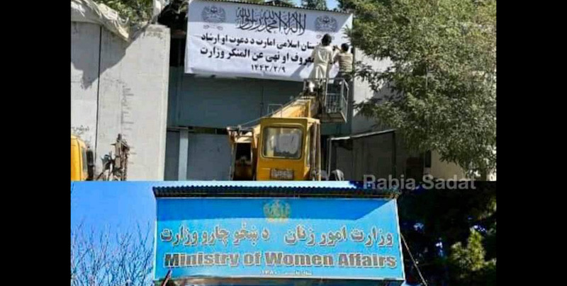 Taliban Ganti Nama Kementerian Urusan Wanita Menjadi Kementerian<i> Amar Ma'ruf Nahi Mungkar</i>