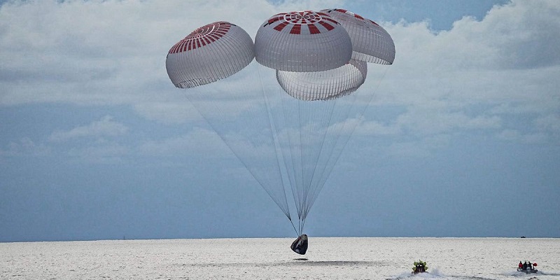 Misi Sukses, Empat Astronot Inspiration4 SpaceX Pulang ke Bumi