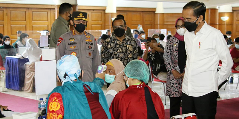 Gandeng BEM dan OKP, Polri Gelar Vaksinasi Merdeka se-Indonesia