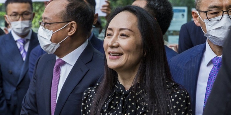 Meng Wanzhow 'Putri Huawei' Akhirnya Pulang Ke China