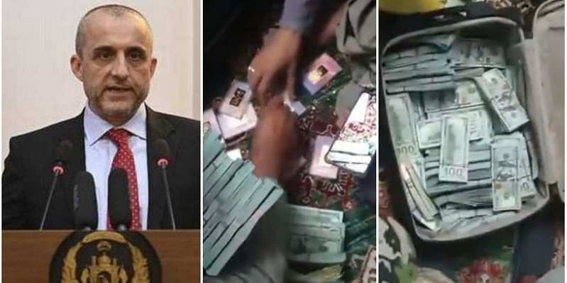 Taliban Temukan Uang Tunai Rp 85 Miliar dan 15 Emas Batangan di Rumah Mantan Wapres Amrullah Saleh