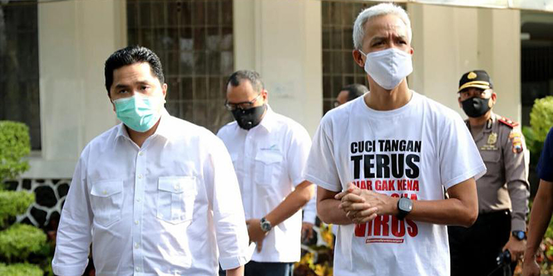 Relawan Jokowi Majalengka Nyatakan Siap Dukung Ganjar-Erick Thohir