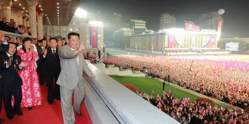 Warganet Puji Penampilan Terbaru Kim Jong Un di Hari Jadi Korut Ke-73, Lebih Baik dan Sehat