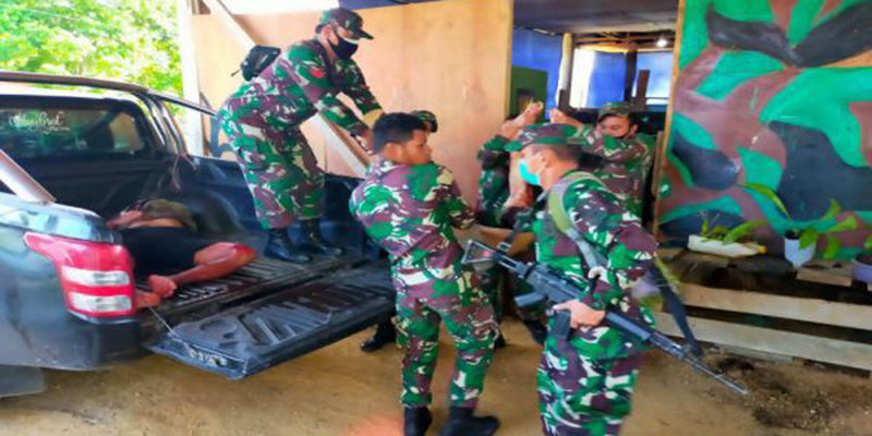 Tengah Tertidur, Empat Anggota TNI Tewas Diserang OTK di Maybrat Papua Barat