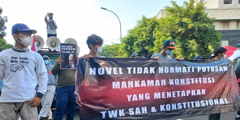Pendirian Kantor Darurat Novel Dkk di Depan Gedung KPK Tidak Etis