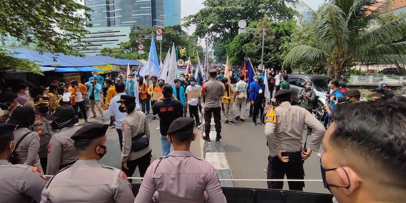 Hindari Gesekan, Polisi Hanya Kerahkan 600 Personel Pengamanan Demo BEM SI di KPK