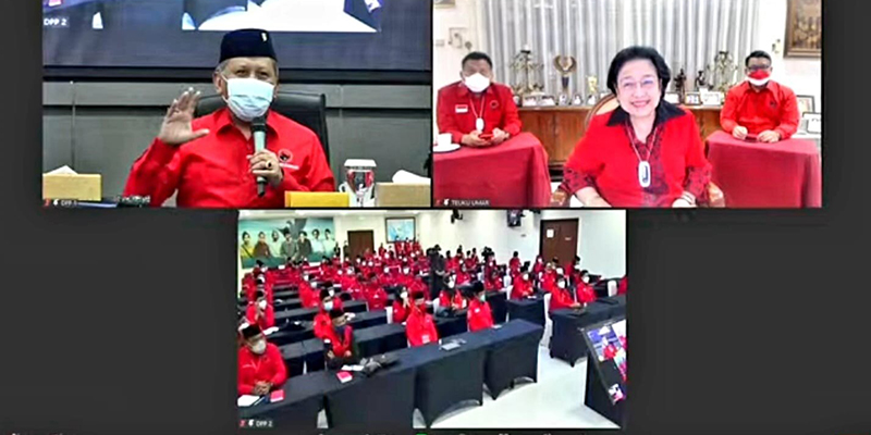 Bantah Megawati Sakit, Hasto Kristiyanto: Kita Lihat Ibu Tersenyum Cantik