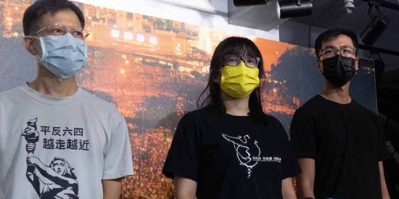 Empat Anggota Penyelenggara Peringatan Tiananmen 1989 Ditangkap Polisi Hong Kong