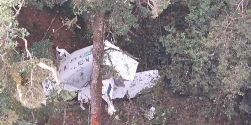 Pesawat Rimbun Air  yang Hilang Kontak di Intan Jaya Berhasil Ditemukan