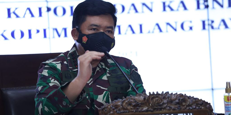 Panglima TNI Apresiasi Kerja Keras Dan Kolaborasi Semua Pihak Turunkan Kasus Covid-19 di Malang