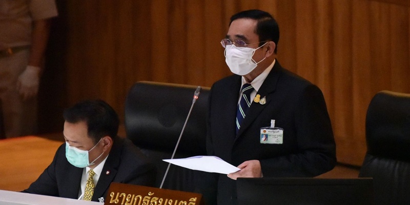 Licin Bagai Belut, Prayut Chan-o-cha Lagi-lagi Lolos dari Sidang Mosi Tidak Percaya
