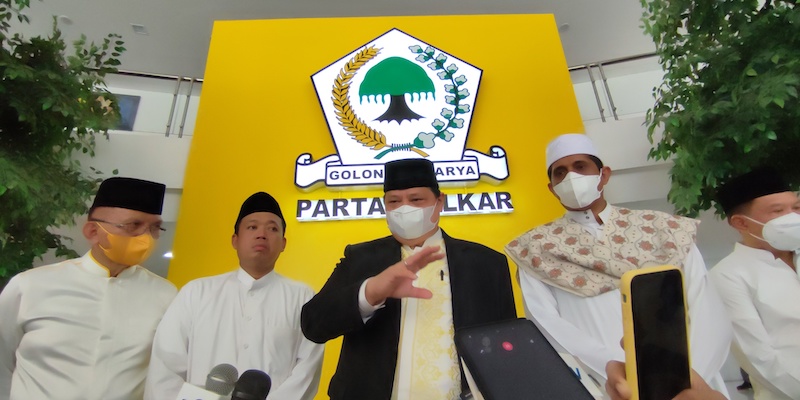 Sholawatan di DPP Golkar Bagian Ikhtiar Agar Covid-19 Diangkat dari Bumi Indonesia