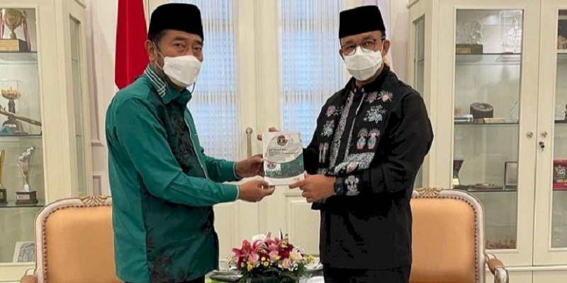 Temui Anies di Balaikota, Haji Lulung Pastikan PPP Bantu Pembangunan Jakarta