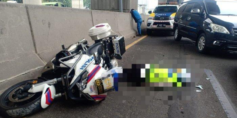 Polantas Tewas Dilindas, Polisi Tetapkan Sopir Truk Sebagai Tersangka