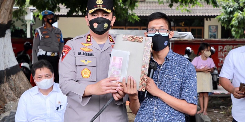 Diapresiasi Menko Airlangga, Penyaluran Bantuan Tunai Polda NTB Tembus 143 Persen