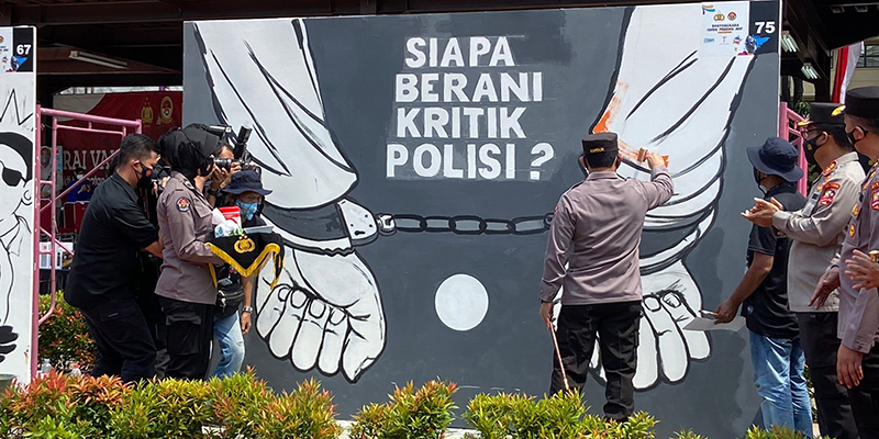 Komisi III DPR Nilai Festival Mural Bukti Jenderal Sigit Tak Tutup Telinga dari Kritik