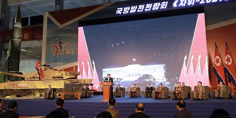 Dipenuhi Semangat Juche, Korea Utara Unjuk Kekuatan Pertahanan