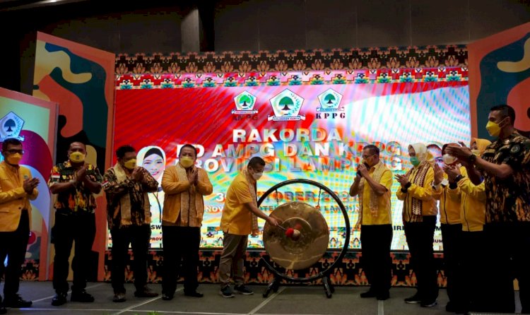 Rakorda AMPG Lampung, Ajang Konsolidasi dan Persiapan Pemilu