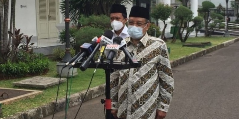 Bahas Mukmatar NU di Lampung, Said Aqil Siroj Temui Presiden Jokowi