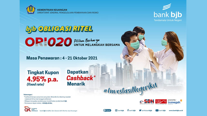 bank bjb Hadirkan Kemudahan Transaksi ORI020 Secara Online