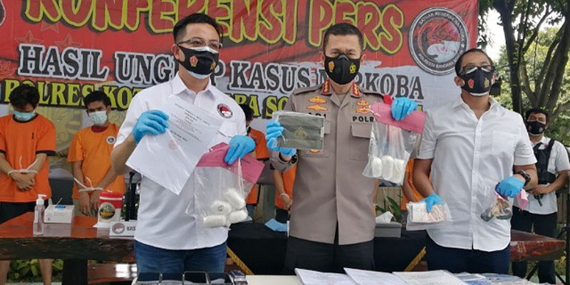Dalam Dua Bulan, Satresnarkoba Polres Tangerang Tangkap 34 Pengedar dan Pemakai Narkoba