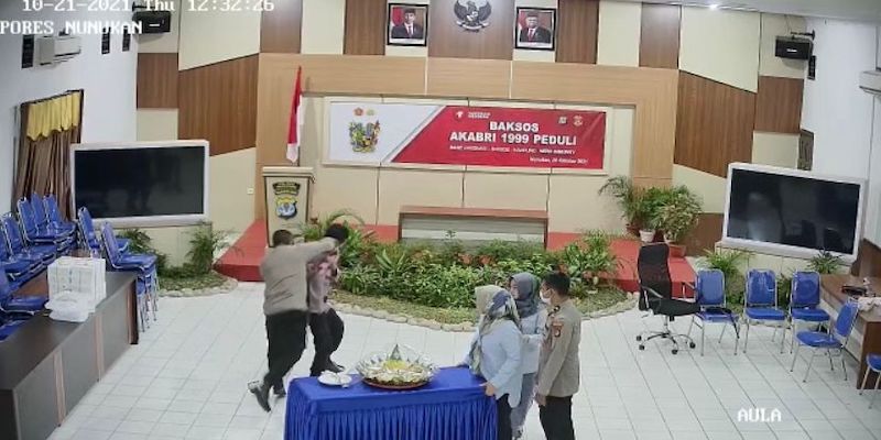 Viralkan Video Penganiayaan Kapolres Nunukan, Brigadir SL Minta Maaf