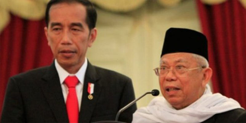 Dua Tahun Pimpin Indonesia, Maruf Amin Seperti Diparkirkan dan Jokowi Ngebut Bareng Luhut Pandjaitan