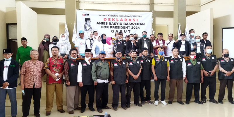 Relawan ANIES Garut Deklarasi Dukung Anies Baswedan sebagai Capres 2024, Daerah Lain Segera Menyusul