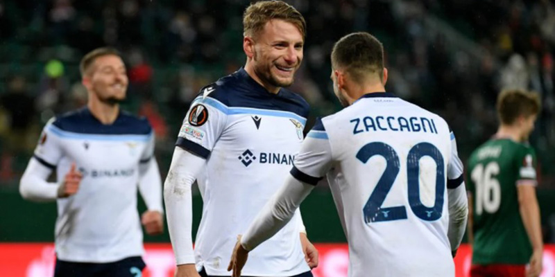 2 Gol Penalti Immobile Antarkan Lazio ke 16 Besar Liga Europa