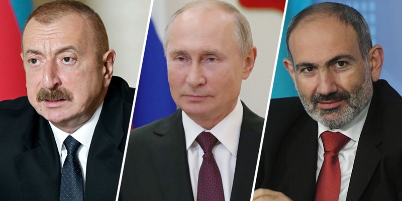 Bahas Situasi Perbatasan Armenia-Azerbaijan, Putin Panggil Aliyev dan Pashinyan