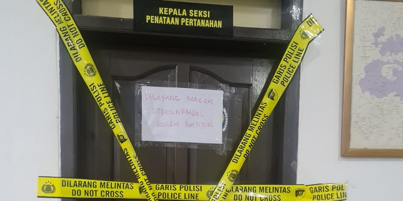 Empat Oknum BPN dan Satu Lurah di Lebak Kena OTT Polda Banten