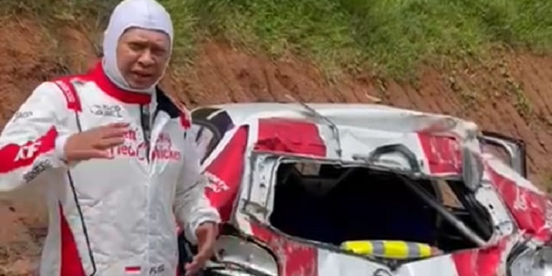 Dikabarkan Kecelakaan Sprint Rally, Bamsoet: Alhamdulillah Aman