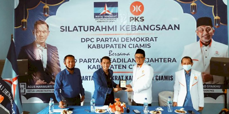 Gelar Silaturahmi Kebangsaan, PKS dan Demokrat Ciamis Siap Usung Kader pada Pilbup 2024