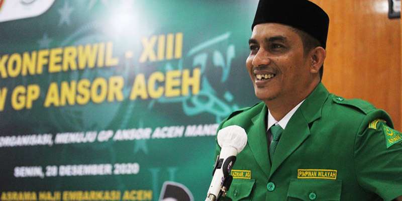 Jelang Muktamar NU, Kader Ansor Aceh Diminta Waspadai Politik Belah Bambu