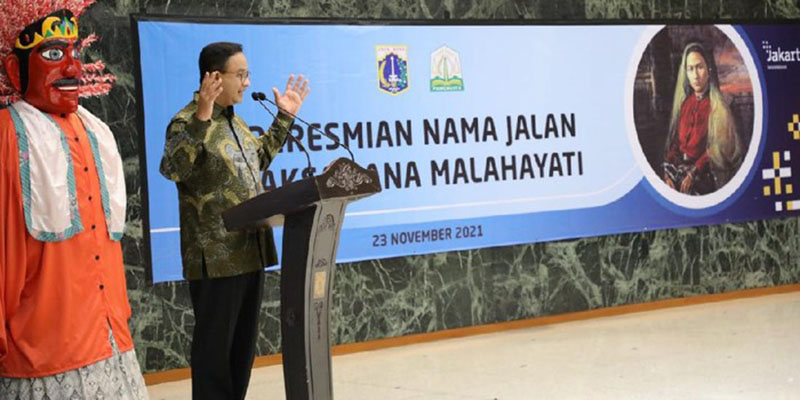 Laksamana Malahayati Jadi Nama Jalan di Jakarta, Warga Aceh Apresiasi Anies Baswedan