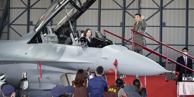 Tugaskan Skuadron F-16V Paling Canggih, Tsai Ing-wen Puji Kedekatan Taiwan dan AS