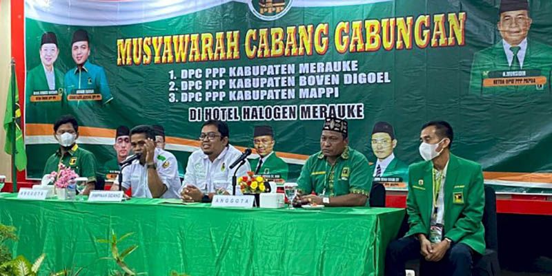Sesuai Konstitusi Partai, 3 DPC PPP Lakukan Muscab Gabungan di Kabupaten Merauke