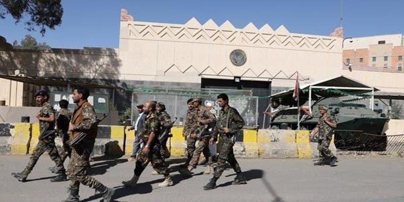 Houthi Masih Menahan Sebagian Staf Kedubes AS