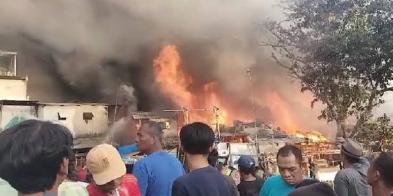 Buntut Kebakaran 25 Rumah di Koja, Seorang Warga Diamankan Polisi