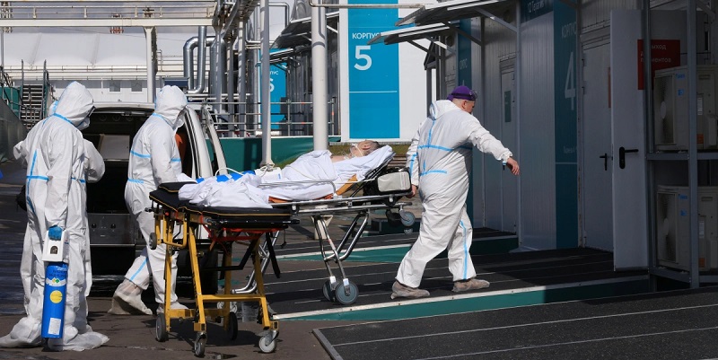 Tingkat Vaksinasi Rendah, Rusia Terus Catat Rekor Kasus Harian Covid-19