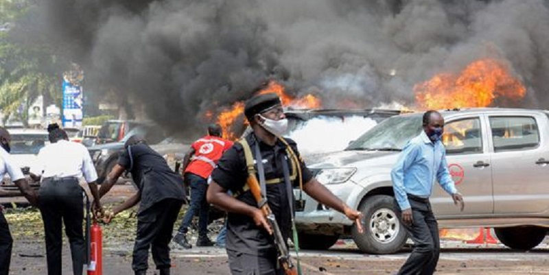Tiga Ledakan Bom Bunuh Diri Guncang Ibukota Uganda, ISIS Akui Bertanggung Jawab