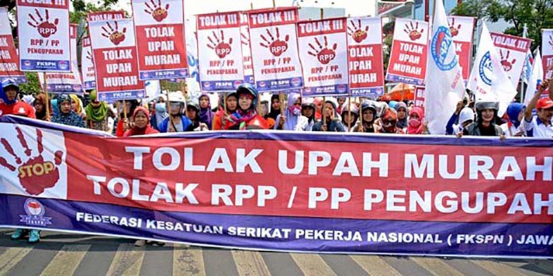 Tolak UMP 2022, Buruh di Sumsel Siap Gelar Aksi